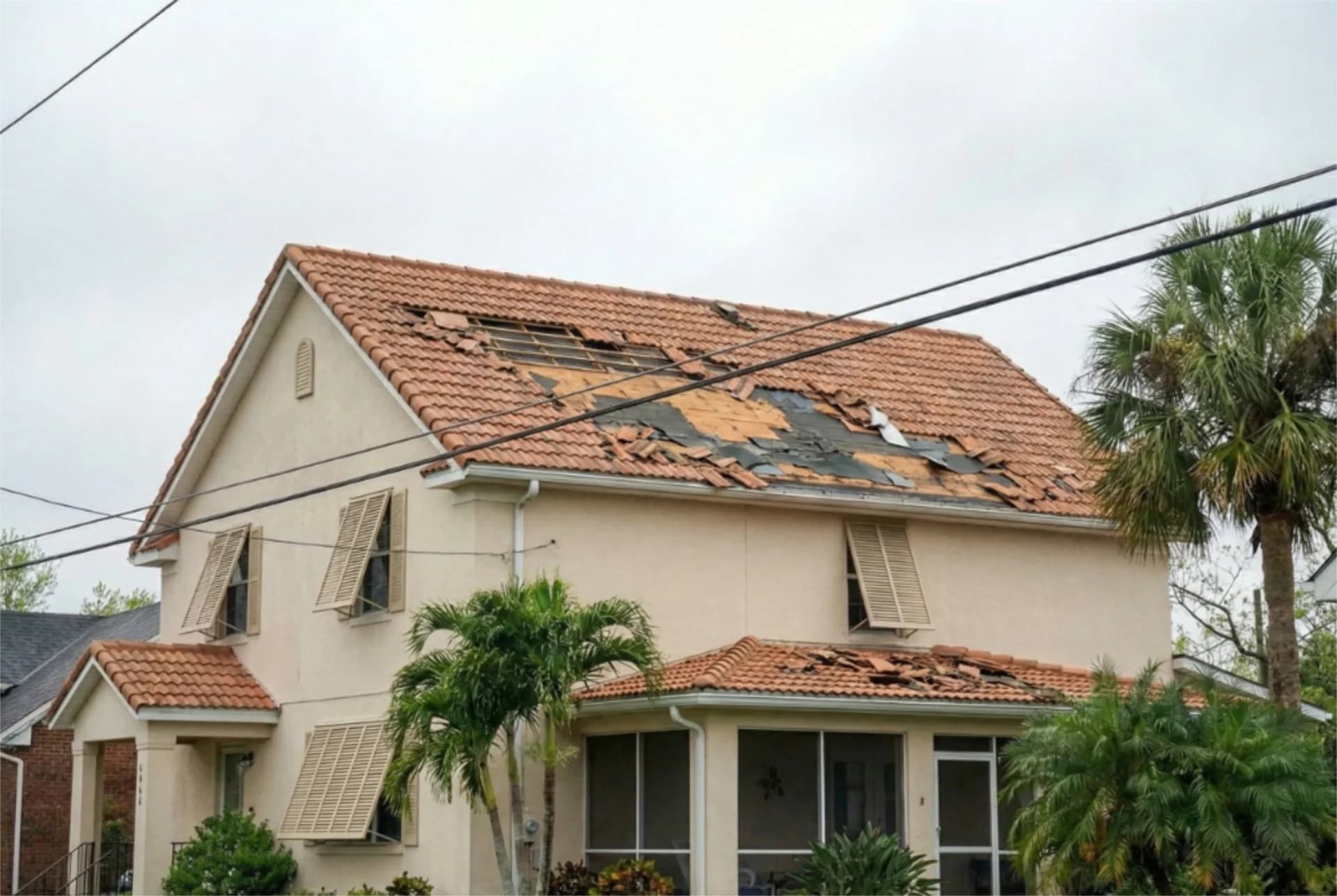 Hurricane Damage insurance claim
